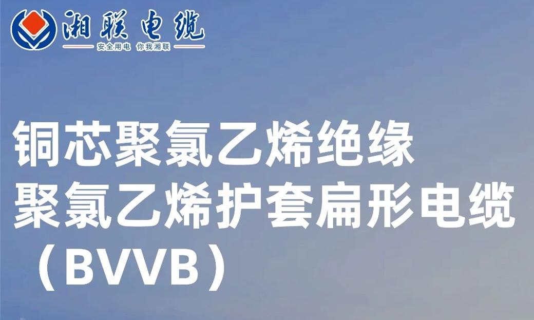 國標認證，品質(zhì)保障 | 一文解析BVVB（銅芯聚氯乙烯絕緣聚氯乙烯護套扁形電纜）